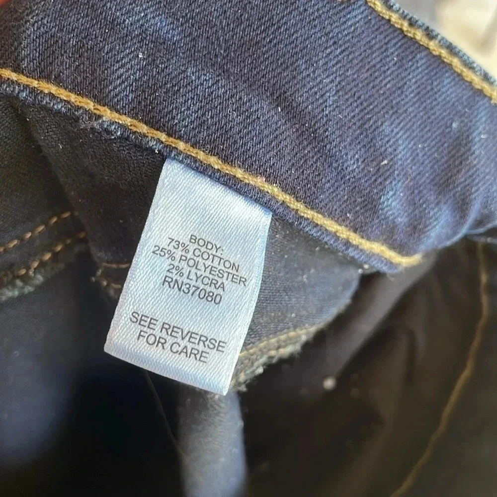 Est. 1946 Denim Dark Blue 5-pocket Curvy Straight leg‎ Jeans